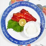 赤魚のみりん漬けのグリル焼き